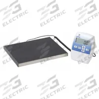 DORAN Physician Scale: Digital, kg/lb, 15 in Weighing Surface Wd, 12 in Weighing Surface Dp (MPN DS6150). Key specifications — Brand: DORAN; Weighing Units: lb; Standards: CE; IP Rating: Not IP Rated; Indicator Attachment: Corded Remote; Includes: AC Adapter; Readability: 0.2 lb/0.1 kg.