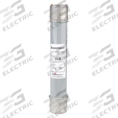 BUSSMANN Medium Voltage Fuse: JCQ Series, E-Rated, Time-Delay, 5 A, 5.5 kV AC, Indicating (MPN JCQ-5E). Key specifications — attr211188: BUSSMANN; attr1287189: JCQ.