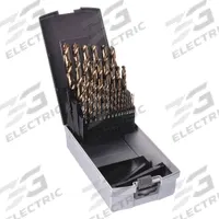 APPROVED VENDOR Jobber Length Drill Bit Set: 29 Pc, 1/16" to 1/2" by 64ths, 118° Point (MPN 10D226). Key specifications — attr1236168: Drill Index.