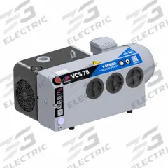 RIETSCHLE THOMAS Vacuum Pump: 3 hp, 3 Phase, 208-230/460V AC, 49.4 cfm Free Air Displacement, VC-75. Key specifications — attr51477: VC-75; attr51480: RIETSCHLE THOMAS; attr51504: NPT; attr51550: 208-230/460V AC; attr51554: FBSP; attr51559: 3.