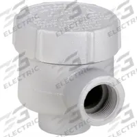 Conduit Outlet Body: Iron, Triple Coat Epoxy Coating, GRJ, 3/4 in Trade Size, EA Body, Threaded (MPN GRJEA75). Key specifications — Series: For Round Body; Compatible Conduit Trade Size: 3/4 in; Thread Gender: Female; Hub Style: Threaded; Cover Included: Yes; Body Style: EA; Connection Type: Threaded; Back Type: Round.