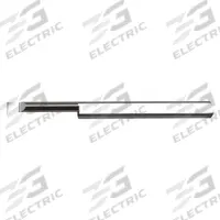 MICRO 100 Boring Bar: Boring, 1/8 in Shank Dia., Bright (Uncoated), 0.0380 in Center to Cutting Tip (MPN BB-100700)