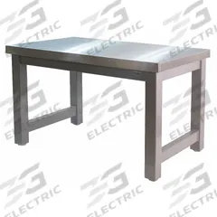 BENCHPRO Workbench: Fixed Ht, Stainless Steel, 60 in x 36 in, 20,000 lb Overall Load Capacity, Gray (MPN HN3660). Key specifications — Brand: BENCHPRO.
