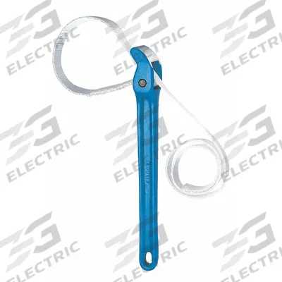 GEDORE Strap Wrench: For 8 in Outside Dia, 12 in Handle Lg, 1 in Strap Wd - Strap Wrenches