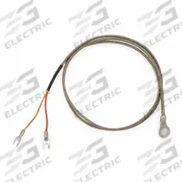 TEMPCO Ring Thermocouple: 32°F to 1,400°F /0°C to 760°C, Type J, For Solids/Surfaces Media Type (MPN TRW00106). Key specifications — Brand: TEMPCO; Cable Material: Fiberglass with Stainless Steel Braid; Cable Length: 12 ft; Accuracy: ±2.2 °C or ±0.75 %, Whichever is Greater; Process Mounting Connection: Bolt; Maximum Wire Gauge: 0.25 mm.
