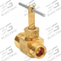 APPROVED VENDOR Needle Valve: Inline Valve Body, Brass, 1/4 in Pipe Size, For Water Media, NPT, Male (MPN 709108-04). Key specifications — For Media: Water; Standards: NSF 61 Annex G; Brand: APPROVED VENDOR; Connection Gender - Side 2: Male; Connection Type - Side 1: NPT; Connection Type - Side 2: NPT.