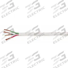 CAROL Power Limited and Communication Cable: 1,000 ft Cable Lg, 7 Strands, 18 AWG, Plenum, PVC, PVC (MPN E3034S.41.86). Key specifications — Application: Audio Systems; Fire Rating: Plenum; Insulation Material: PVC; Jacket Material: PVC; Manufacturer Part Number: E3034S.41.86; Product Type: Unrated Communication Cable; Brand: CAROL; Conductor Gauge: 18 AWG.