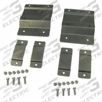 CODE 3 Universal Bracket: Bracket Kit, Silver (MPN ROOFRAK). Key specifications — Color: Silver; Brand: CODE 3; Product Type: Bracket Kit.