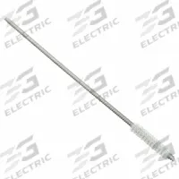 WEILER Tube Brush: Single Stem, Nylon, 3/32 in Dia, 0.008 in Fill Dia, 3/64 in Stem Dia (MPN 91038). Key specifications — Brand: WEILER.