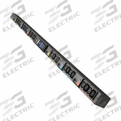 EATON TRIPP LITE PDU: Three-Phase, 24 Outlets, (12) C13/(12) C39 Combo Outlets, Metered, 0 RU (MPN EVMAGU23A-E). Key specifications — attr928758: Universal; attr928730: EATON TRIPP LITE; attr1314318: Three-Phase; attr928761: (12) C13; attr928752: Vertical Rack; attr982487: Front or Side.