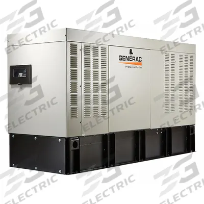 GENERAC Automatic Standby Generator: Diesel, Liquid, Single Phase, 120/240V AC - Liquid-Cooled Generators for Diesel Fuel