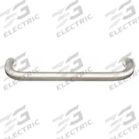ROCKWOOD Door Pull Plate: 2 1/4 in Wd, 10 3/4 in Ht, Stainless Steel (MPN BF161C17.32D). Key specifications — Material: Stainless Steel; Operation Type: Hand Pull; Properties: Wear-Resistant; Brand: ROCKWOOD.