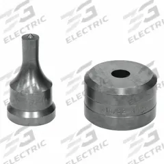 EDWARDS Round Punch & Die Set: Edwards, 55 ton_65 ton_100 ton_120 ton Compatible Ironworker Size (MPN ED9-PD7/16). Key specifications — attr67451: IW55 , IW65 , IW100, IW120; attr67489: Round; attr67463: 7/16 in; attr67447: ED9-PD7/16; attr67456: Edwards; attr67443: EDWARDS; attr67472: 7/16 inRound Punch & Die Set.
