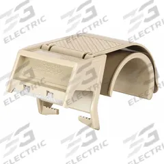 SCOTCH Tape Dispenser: For 2 in Max Tape Wd, For 3 in Tape Core Dia, For 4 3/4 in Max Tape Roll Dia (MPN H122). Key specifications — Handle Grips: Ribbed; Brand: SCOTCH.
