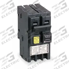 SQUARE D Miniature Circuit Breaker: 25 A, 120/240V AC, Single Phase, 10kA at 120/240V AC, 2 Poles (MPN HOM225GFI). Key specifications — Phase: Single; Amps: 25 A; AC Voltage Rating: 120/240V AC; Max. AIR Rating: 10kA at 120/240V AC; For Use With: Homeline Load Center; Brand: SQUARE D.