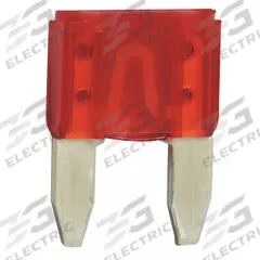 LITTELFUSE Automotive Fuse: 297 Series, Fast-Acting, 10 A, 32 V DC, Non-Indicating, 5 PK (MPN MIN10). Key specifications — Series: 297; Brand: LITTELFUSE; Fuse Profile: Standard Profile.