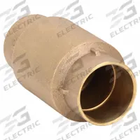 APPROVED VENDOR Spring Check Valve: Inline Valve Body, 2 in Pipe Size, Sweat x Sweat, Bronze, Sweat (MPN 6AJZ2). Key specifications — Brand: APPROVED VENDOR.