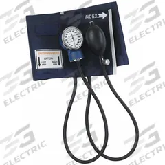 MABIS Blood Pressure Unit: Blood Pressure Unit, Arm, Adult, Nylon, Adult Cuff Named Size, Blue (MPN 09-149-011). Key specifications — Test Location: Arm; Cuff Named Size: Adult; Patient Type: Adult; Color: Blue; Brand: MABIS; Product Type: Blood Pressure Unit; Cuff Material: Nylon; Includes: Zippered Carrying Case.