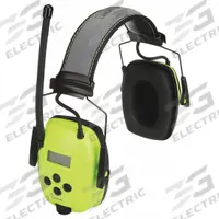 HOWARD LEIGHT BY PIP Electronic Ear Muffs: Over-the-Head Earmuff, 25 dB NRR, 3.5mm Stereo, Listen (MPN 1030390). Key specifications — Cup Color: Lime; Intrinsically Safe: No; Connection Type: 3.5mm Stereo; Two-Way Radio Communication Type - MERCH: Listen Only; Includes: 3.5mm Cable; Brand: HOWARD LEIGHT BY PIP; Foldable: No.