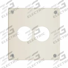 LEGRAND Wall Plate: Single Circular Opening, 2 Gang, Ivory, Jumbo Size (MPN WSP32N912IVYPS). Key specifications — Brand: LEGRAND; Material: Stainless Steel; Includes: Allen Head Screws.