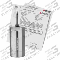 TRIPLETT Data Logger: Included, TMDL50-NIST, Temp, USB, Software Included, NIST, Waterproof. Key specifications — Interface: USB; Parameters Measured: Temperature °C; Brand: TRIPLETT; Features: IP68; Includes: USB Cable with Docking Base; Software Options: Software Included; Data Logger Type: Temperature.