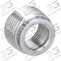 APPLETON ELECTRIC Reducing Bushing - Haz Loc: Aluminum, 2 in_2 1/2 in Trade Size (MPN RB250-200A). Key specifications — Reduction Size: 2-1/2 in to 2 in; Brand: APPLETON ELECTRIC.
