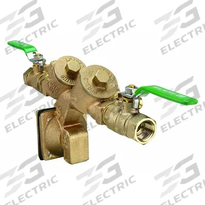 WILKINS Reduced Pressure Zone Backflow Preventer: 975XL2, Std Configuration, Bronze - Zurn RPZ Backflow Preventers