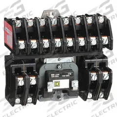 SQUARE D Lighting Magnetic Contactor: 12 Poles, 120V AC, 30 A (MPN 8903LO1200V02). Key specifications — attr948947: SQUARE D.