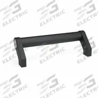 JW WINCO Pull Handle: Threaded Holes, Aluminum, Black, 24 in Mounting Hole Center to Center, 1.1 in (MPN 333-1.10-24.00-A-SW). Key specifications — Screw Size: 5/16"-18; Brand: JW WINCO; Color: Black; _Leg Style: Black Powder-Coated Zinc.