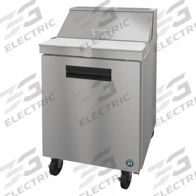 HOSHIZAKI Worktop Refrigerator: 6.2 cu ft, 44 1/4 in Ht, 31 in Dp - Refrigerated Prep Tables