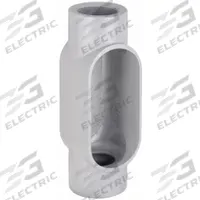 Conduit Outlet Body: Iron, 2 1/2 in Trade Size, C Body, 131 cu in Body Capacity, Threaded Hub (MPN C77). Key specifications — Finish: Powder Coated; Includes: Set Screw Hubs; For Use With: RMC; Brand: HUBBELL KILLARK; Hub Style: Threaded; Mfr. Series: Duraloy 7.