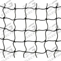 US NETTING Knotted Nylon Rack Net Panel: 240 in x 1/4 in x 120 in, Nylon, Black, 3 1/2 in Mesh Size (MPN RACKIT-HD-1020). Key specifications — Brand: US NETTING; Material: Nylon; Includes Hardware: Hardware not Included; Color: Black.