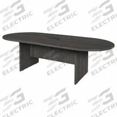 REGENCY Conference Table: Rectangle, Melamine, Ash Gray, 95 in Overall Lg, 43 in Overall Wd, Wood (MPN LCTRT9543AG). Key specifications — attr987891: Slab Leg; attr987894: Melamine; attr987867: PVC; attr987857: REGENCY; attr987872: Wood.