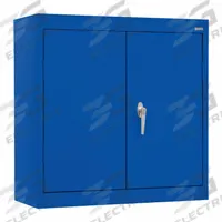 SANDUSKY Shelf Cabinet: 30 in x 12 in x 26 in, Solid, 1 Adj Shelf, Blue, 37 lb Wt, Steel, Assembled (MPN WA11301226-06). Key specifications — Duty Rating: Heavy Duty; Cabinet Material: Steel; Assembled: Assembled; Cabinet Color: Blue; Brand: SANDUSKY.