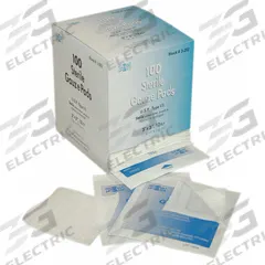 FIRST AID ONLY Gauze Pad: 3 in Dressing Lg, 3 in Dressing Wd, Gauze, Sterile, 100 PK (MPN 3-202). Key specifications — Water Resistance: Not Water Resistant; Unitized: Unitized; Standards: ANSI Z308.1-2015; Manufacturer Part Number: 3-202; Package Type: Box; Product Type: Gauze Pad; Sterility: Sterile; Brand: FIRST AID ONLY.