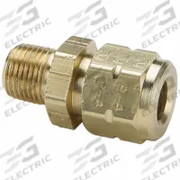 PARKER Compression Fitting Adapter: 1/2 in OD x 1/2 in OD Fitting Size, Compression x Compression (MPN 68VL-8-8). Key specifications — Brand: PARKER.