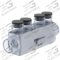 POLARIS Multitap Connector: 2 Port, In-Line Entry, 1/0 AWG – 750 kcmil Wire Size, Clear (MPN ISRH-750C). Key specifications — Body Material: Aluminum; Brand: POLARIS.