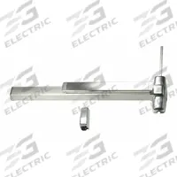 VON DUPRIN Surface Vertical Rod: 4 ft Max Door Wd, Chrome (MPN 9827EO-F 4 26D LBR). Key specifications — attr1011860: Exit Device; attr1011837: VON DUPRIN; attr1011847: Surface Vertical Rod; attr1024139: Touchbar.
