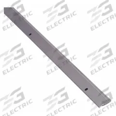 NATIONAL GUARD Door Weatherstripping: Flat Insert, 3 ft Lg, 1 in Wd, 1 1/16 in Ht (MPN 134SA-36). Key specifications — Insert Material: Silicone; Flange Material: Aluminum; Brand: NATIONAL GUARD.
