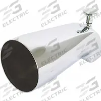 APPROVED VENDOR Diverter Spout: 1/2 in Connection Size, IPS Connection, 5 3/8 in Spout Reach (MPN 15083). Key specifications — Tub Spout Connection Type: IPS; Trim Finish: Chrome; Tub Spout Material: Zinc; Brand: APPROVED VENDOR.
