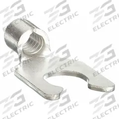 GRAINGER Fork Terminals: Bare, 1/4 in Stud Size, 12 AWG – 10 AWG Wire Range, Locking Fork, 600 V (MPN 5WHD4). Key specifications — attr1307963: 5WHD4; attr1307967: GRAINGER.