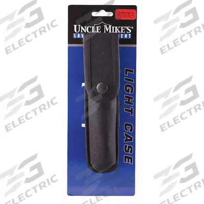 UNCLE MIKES UNCLE MIKE'S Flashlight Pouch: Nylon (MPN 88183) - Pepper Spray Holsters