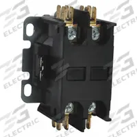 DAYTON Definite Purpose Magnetic Contactor: 2 Poles, 208-240V AC, 25 A, Non-Reversing (MPN 6GNP6). Key specifications — Brand: DAYTON; Coil Voltage: 208/240V AC; Contactor Style: HVACR Definite Purpose Contactor; Mounting Style: Through Panel; Terminal Connection Type: Screw Terminals; Maximum Voltage Rating: 600V AC; Phase: Single; Main Pole Contact Form: 2NO.