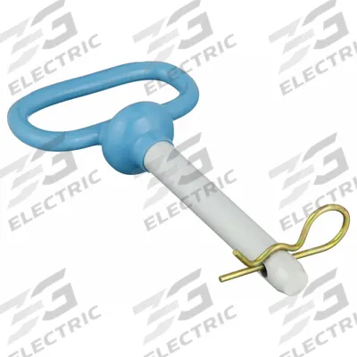 BUYERS PRODUCTS Hitch Pin: 5/8 in Pin Dia, 4 in Overall Lg, 4 in Usable Lg, Cotter Pin - Pin & Clips