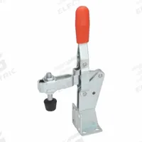 JW WINCO Vertical Acting Toggle Clamp: Vertical Handle, Flange Base Mounting, 58 mm Arm Lg, Rubber (MPN 812.1-130-CVF). Key specifications — attr668198: JW WINCO.