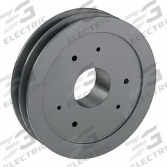 APPROVED VENDOR V-Belt Pulley: C95, 2 Groove, 9.9 in OD, Bushed Bore, SF, For C/CX Belt Section (MPN 2C95SF). Key specifications — Pulley Industry Number: C95; Pitch Diameter: 9.5 in (C); For Belt Section (broad, with similar types): C or CX.