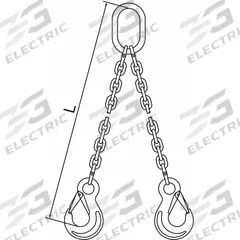 PEWAG Chain Sling: 9/32 in Chain Trade Size, 63 Chain Grade, Sling Hook, Stainless Steel, Fixed (MPN 7G63DOS/5). Key specifications — Brand: PEWAG.