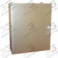 HAMMOND Electrical Enclosure: Stainless Steel, 36 in x 30 in x 12 in, NEMA 12/13/3R/4/4X, Hinged (MPN HW363012SSHK). Key specifications — Brand: HAMMOND; Closure Method: Handle; Enclosure Material: Stainless Steel.