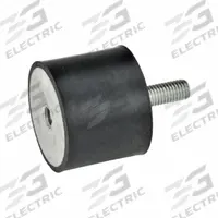 JW WINCO Vibration-Isolating Mount: Cylindrical, Natural Rubber, Male x Female Style, M4 Thread Size (MPN 351-15-25-M4-ES-55). Key specifications — Isolator Body Material: Natural Rubber.