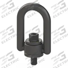 ADB HOIST RINGS Hoist Ring: Pivot/Swivel, Black Oxide-Coated Steel, 5/8"-11, Max. 4,000 lb (MPN 33614). Key specifications — attr994472: ADB HOIST RINGS; attr994492: 5/8"-11; attr998493: Pulling.